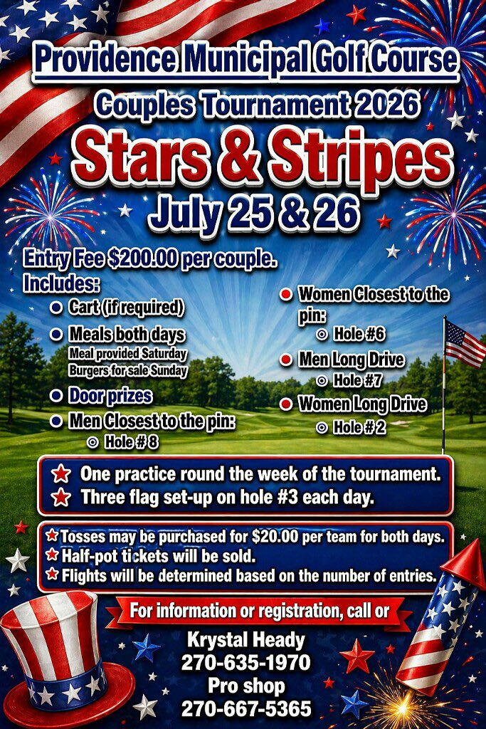Stars & Stripes - Providence Municipal Golf Course